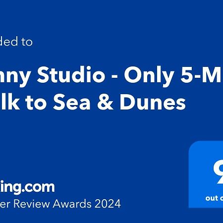 Sunny Studio - Only 5-Min Walk To Sea & Dunes Вайк ан Зее Екстериор снимка